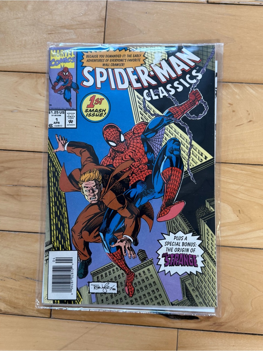 Marvel Spider-Man Classics Comic - Red, Blue & Black Cover